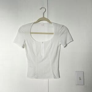 Mesh Short Sleeve Top